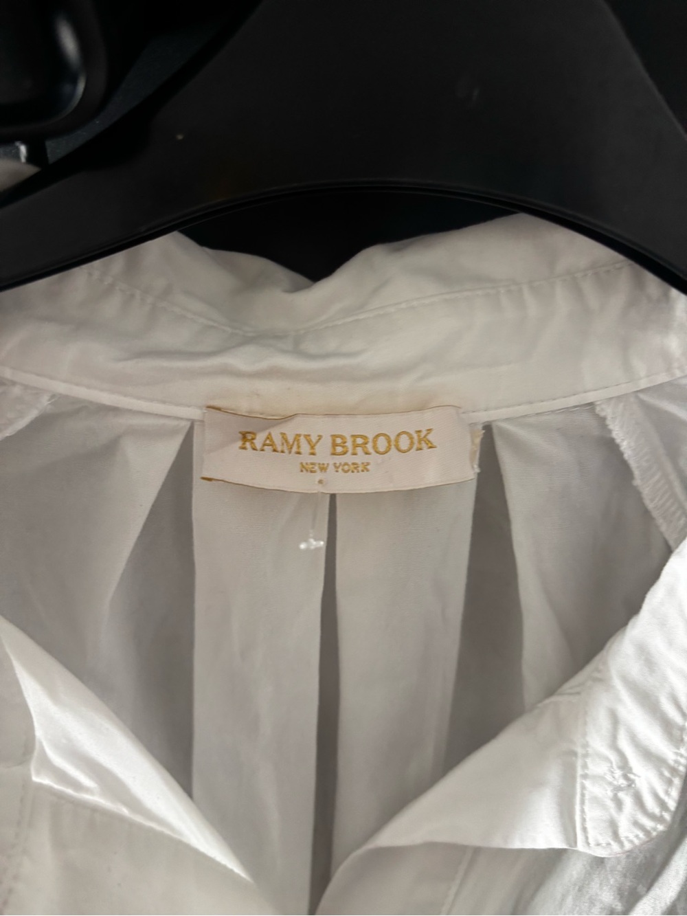 Ramy brook dash button front sleeve white - Picture 3 of 13